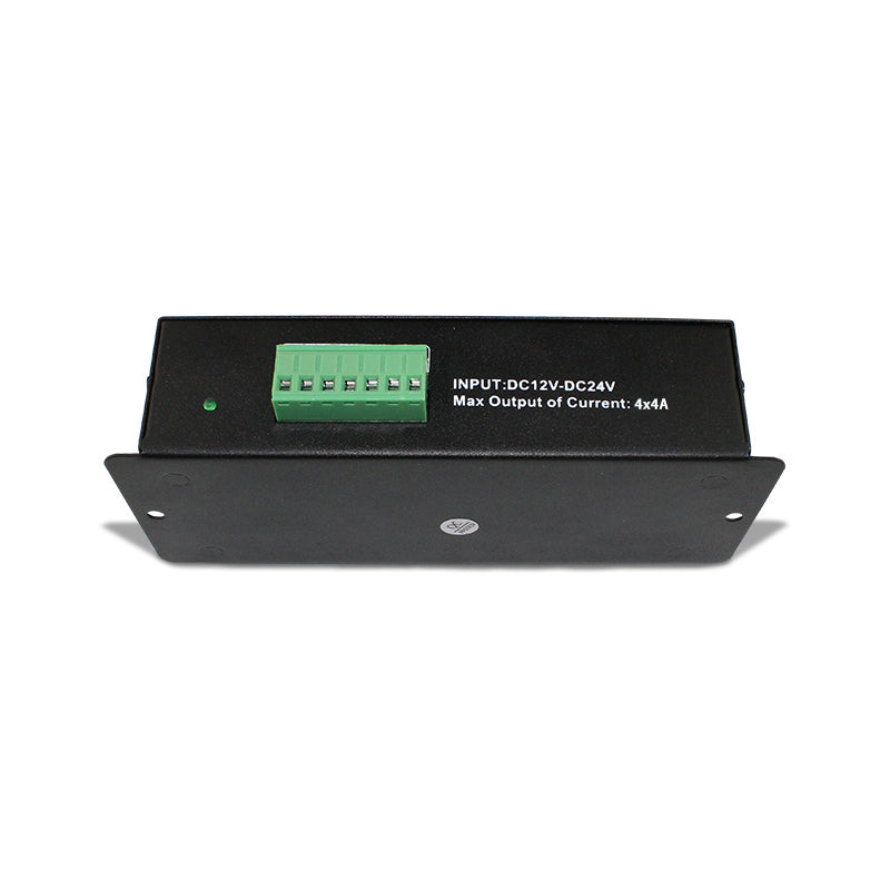 High Quality 5V DC12-24V 4A 4 Channel Digital Display RGBW DMX512 Decoder