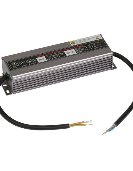 12V 100W LED Power Supply Waterproof IP67 100-260V AC output 12V DC 8.3A KNL