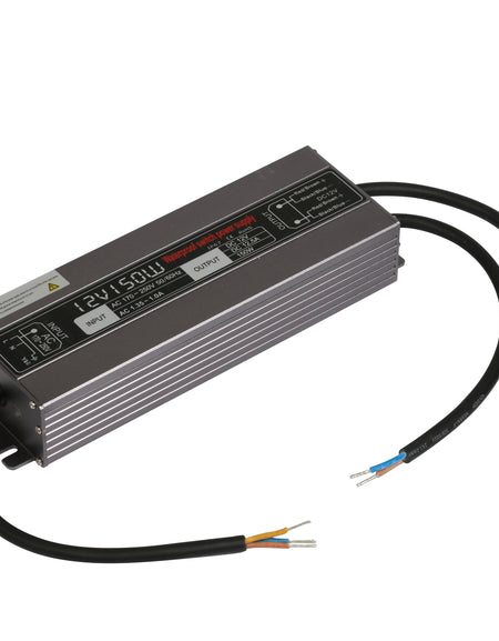 12V 150W LED Power Supply Waterproof IP67 100-265V AC 12V 12.5A KNL