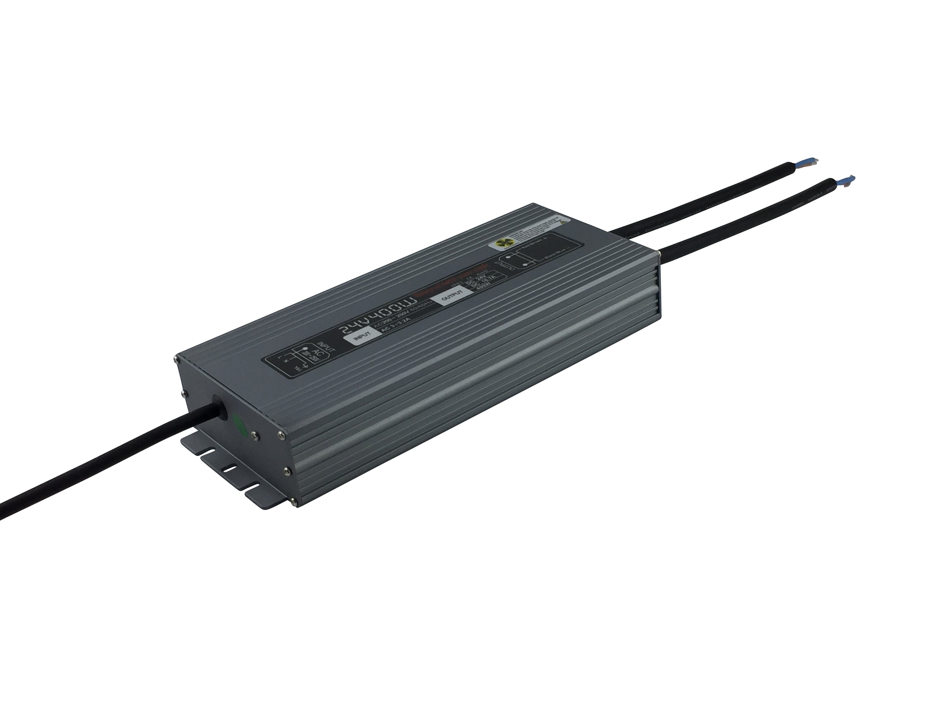 24V 400W LED Power Supply Waterproof IP67 180-240V AC output 24V 16.6A KNL