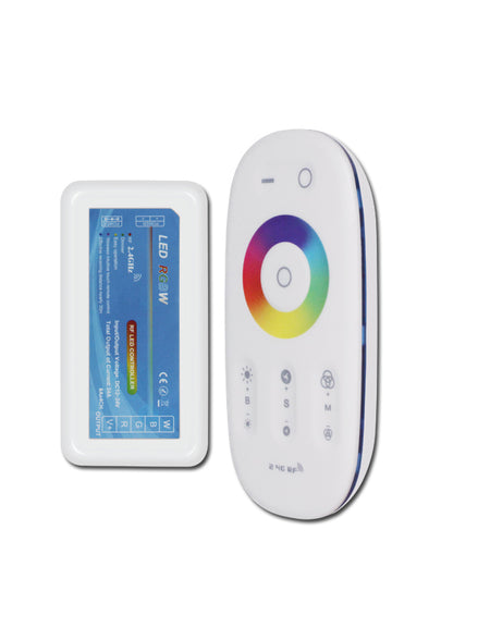 Steady Performance DC12V 3CH 6A 18A2.4G RF Touch RGB PWM Control RF Remote 2.4G RGB Touch LED Controller