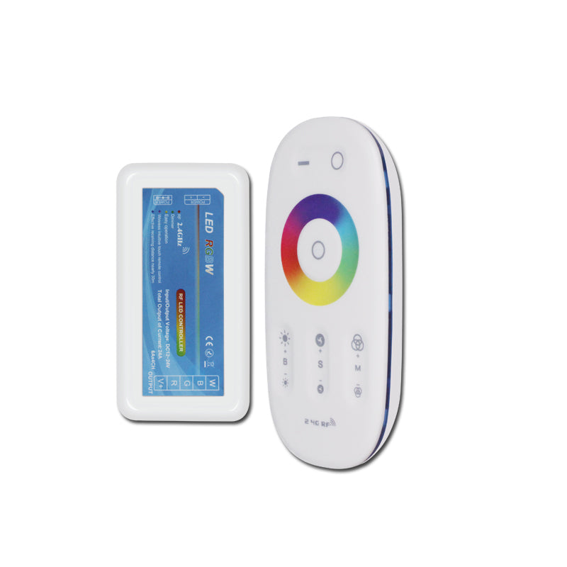 Steady Performance DC12V 3CH 6A 18A2.4G RF Touch RGB PWM Control RF Remote 2.4G RGB Touch LED Controller