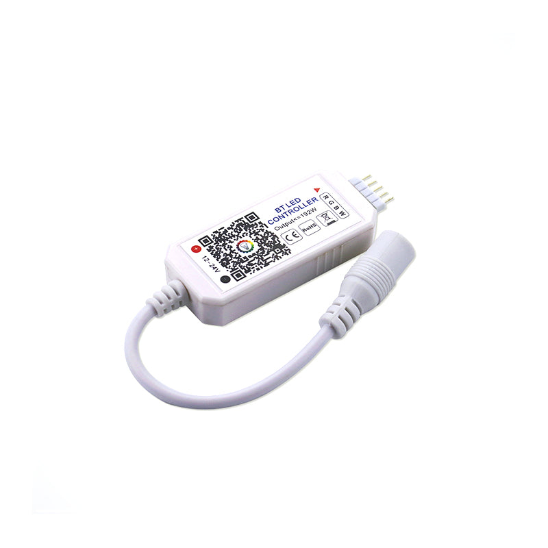 DC12V 24V Android IOS Smart Phone App MINI RGBW Bluetooth LED Controller for RGBW LED Strips