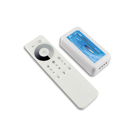 DC12-24V Single Color 2.4G 3 Zone Touch Remote LED Dimmer Controller