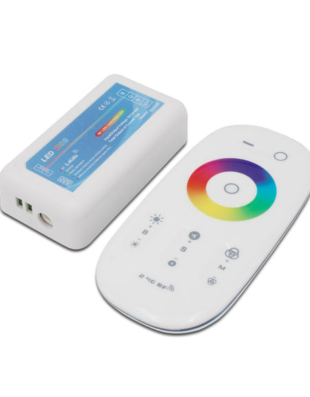 Steady Performance DC12V 3CH 6A 18A2.4G RF Touch RGB PWM Control RF Remote 2.4G RGB Touch LED Controller