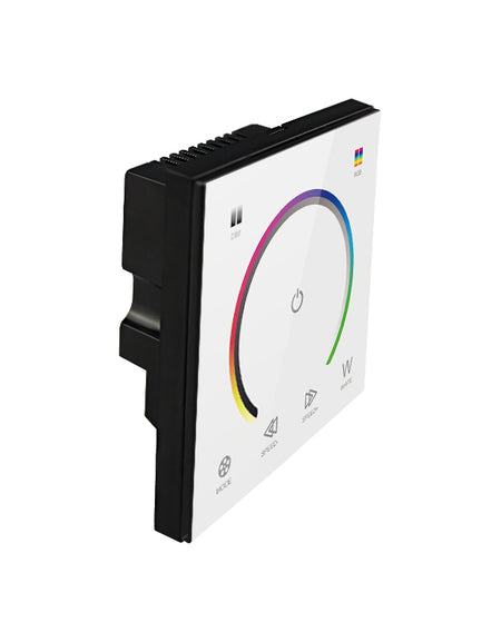 DC12~24V Glass Wall Mounted Panel RGB Touch Panel LED Controller