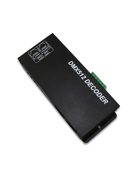 PWM 5V DC12-24V 8A rgb 3 channel digital display DMX512 decoder