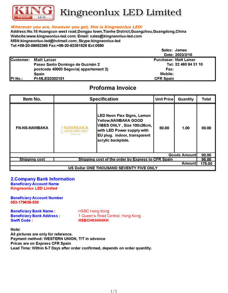 LED Neon Signs PI-MLES2302181 Flex-Neon.com