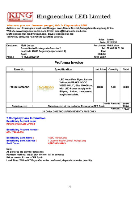 LED Neon Signs PI-MLES2302181 Flex-Neon.com
