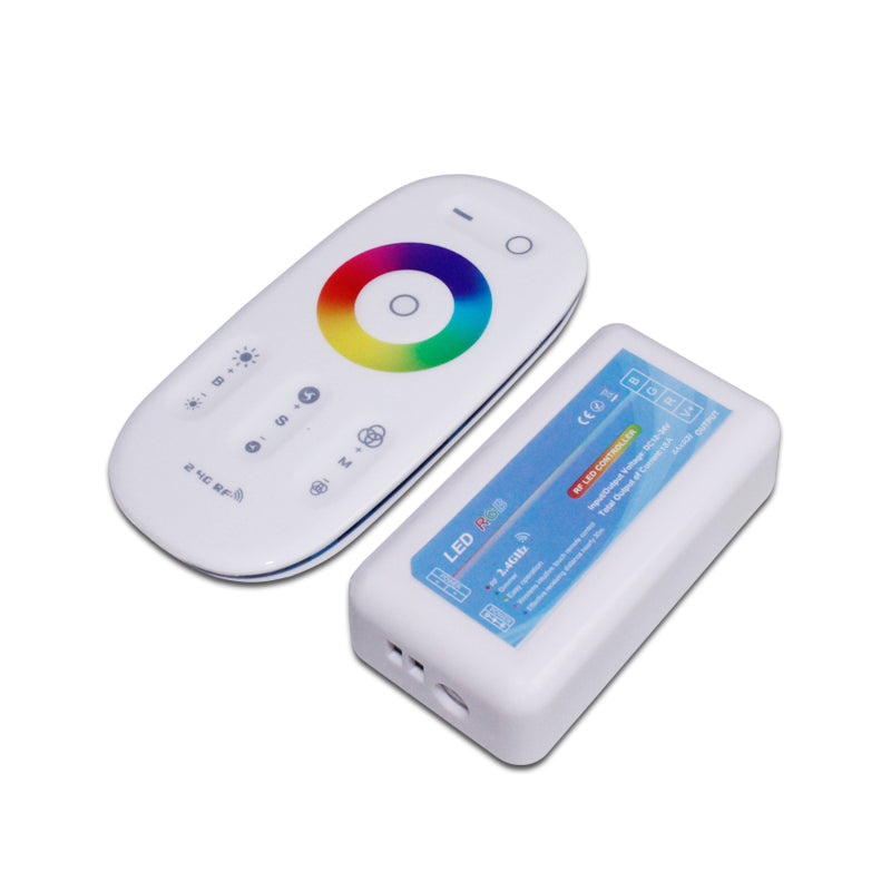 Steady Performance DC12V 3CH 6A 18A2.4G RF Touch RGB PWM Control RF Remote 2.4G RGB Touch LED Controller