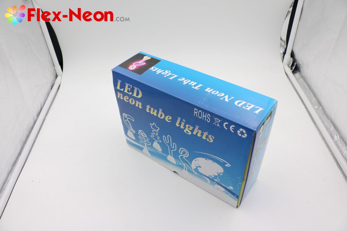 USB battery LED Neon Tube Night Light Flamingo night light authorized by by Flex-Neon.com