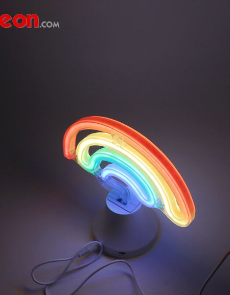 USB battery LED Neon Tube Night Light Rainbow I love you night light authorized by by Flex-Neon.com Christmas