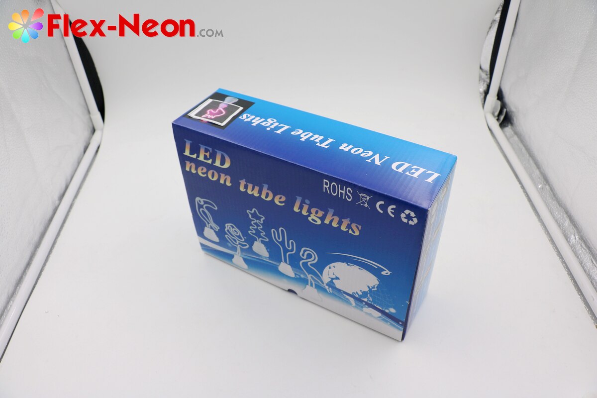 USB battery LED Neon Tube Night Light Unicorn I love you Christmas holiday night light authorized by by Flex-Neon.com